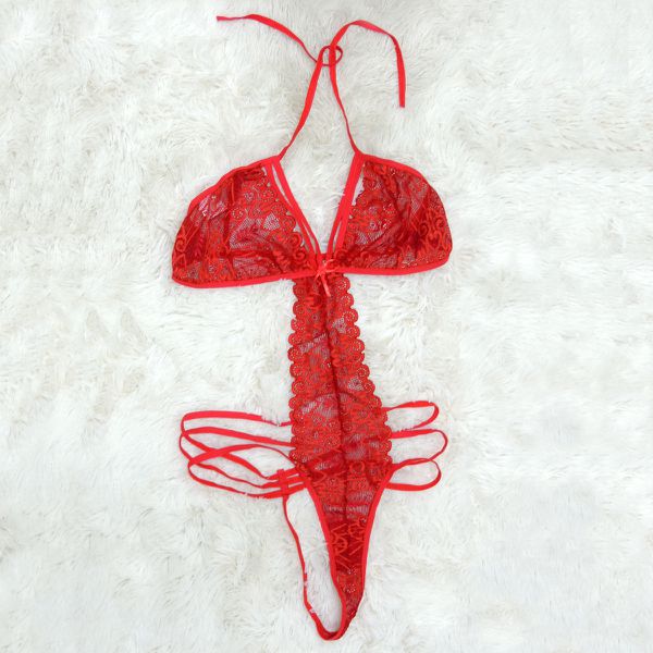 *Body Em Renda 50 Tons (TO008) - Vermelho