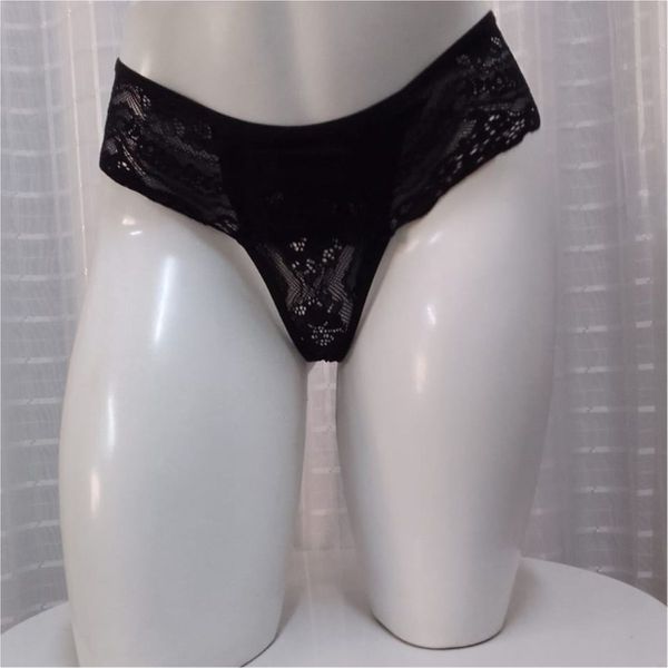 Calcinha Luxo Para Personalização Com Tira Removível - (TO036) - Preto