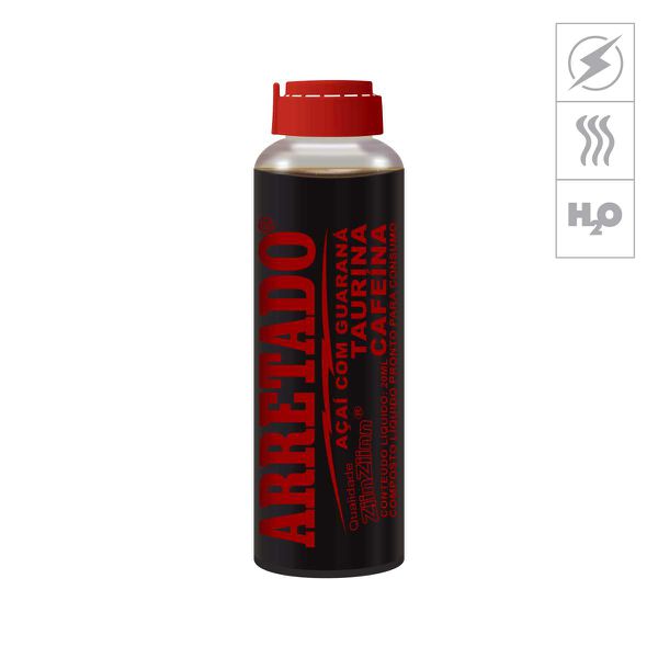 *Afrodisíaco Arretado Taurina e Cafeína 20ml (ST149) - Açaí com Guaraná