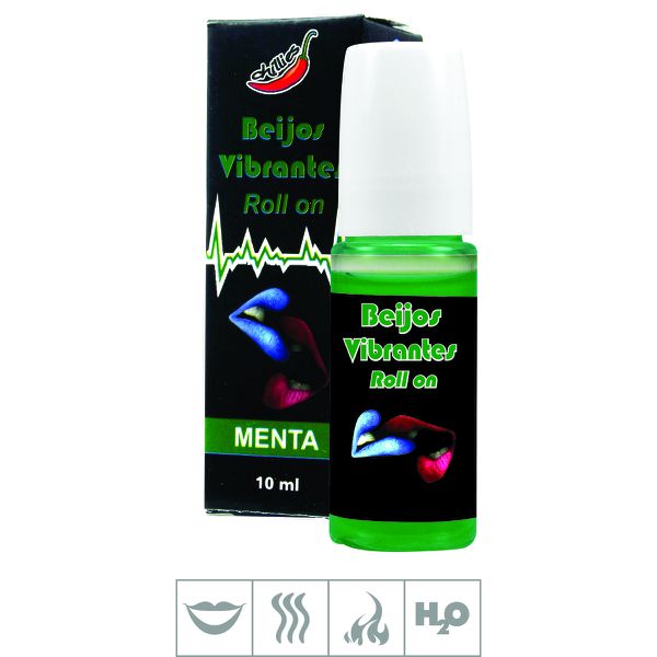 *Gloss Roll-On Beijos Vibrantes 10ml (ST260) - Menta