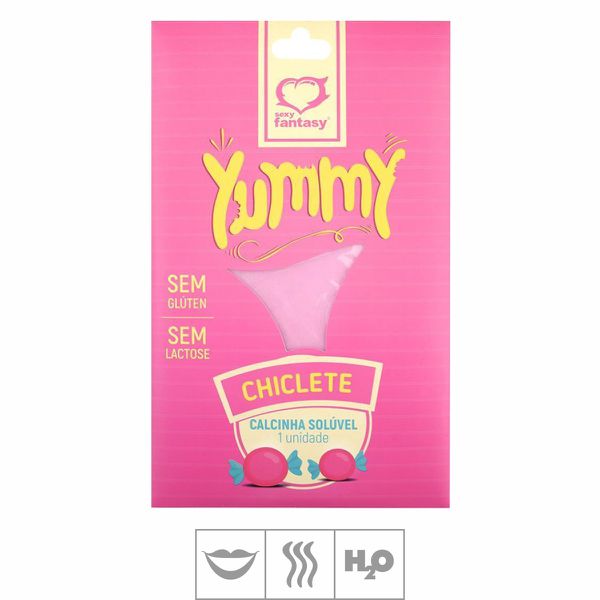 *PROMO - Calcinha Comestível Yummy Validade 05/23 (ST518) - Chiclete