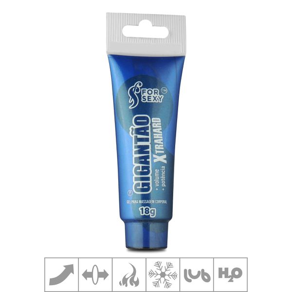 *Excitante Masculino Gigantão X Trahard Bisnaga 18g (17604) - Padrão