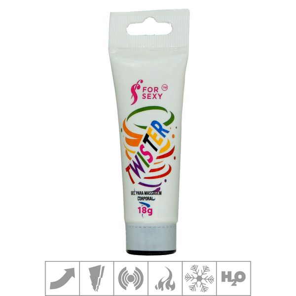 *PROMO - Excitante Unissex Twister Bisnaga 18g Validade 05/24 (17652) - Padrão