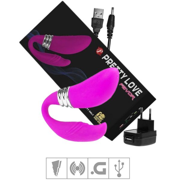 Vibrador Para Casal Favor SI (5220) - Magenta
