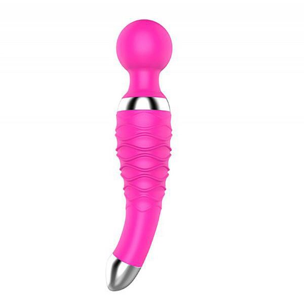 *Vibrador Laura Ponto G Recarregável SI (5482) - Magenta