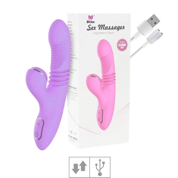 Vibrador Vai e Vem Sex Massager SI - (5834) - Lilás