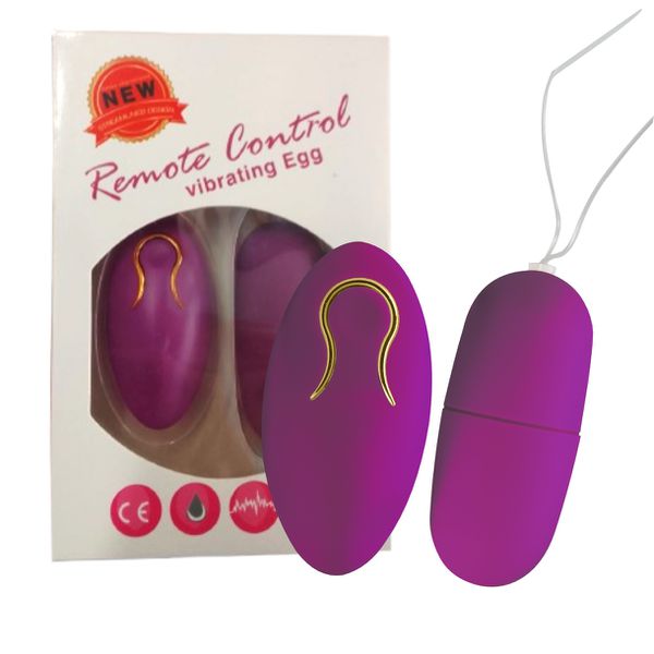 Ovo Vibratório Bullet Controle Wireless SI (8192) - Roxo
