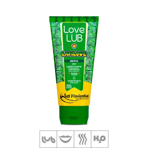 Lubrificante Beijável Love Lub Lapilove 60g (ST108) - Menta