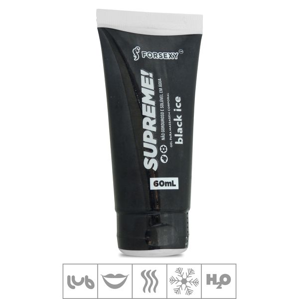 *Lubrificante Aromatizado Supreme! 60ml (ST807) - Black Ice
