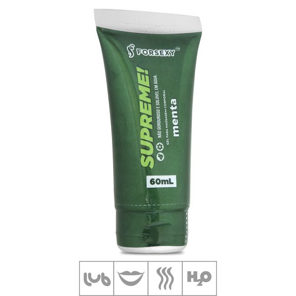 *Lubrificante Aromatizado Supreme! 60ml (ST807) - Menta