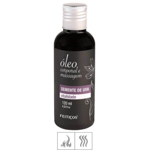 Óleo Corporal Para Massagem Feitiços 120ml (ST953) - Semente de Uva