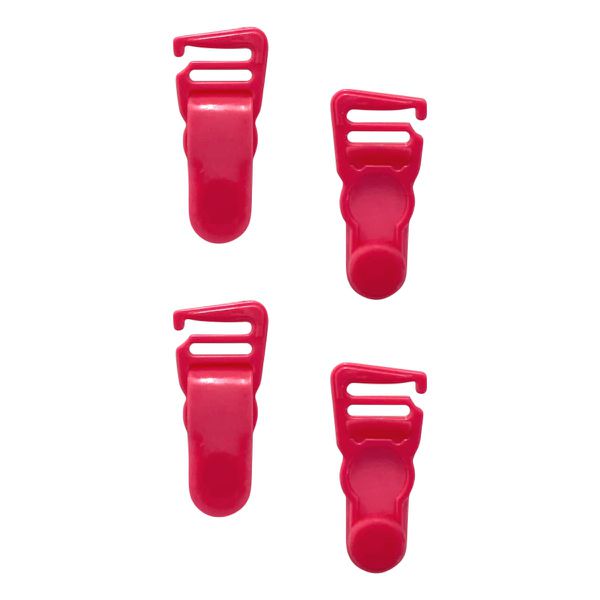 Presilha Para Meia 4un (ST977) - Vermelho