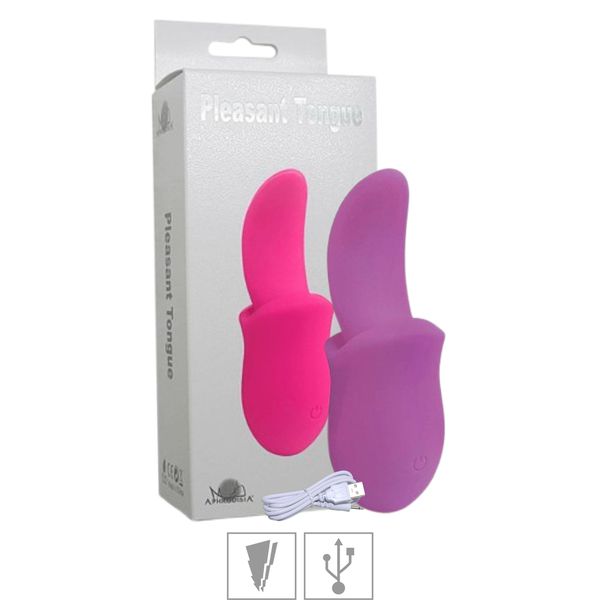 Vibrador Em Formato De língua (VB086) - Roxo