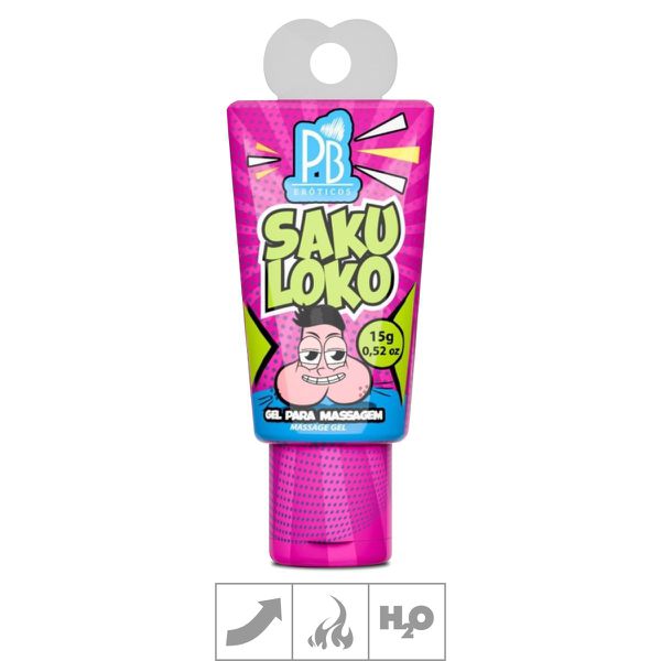 Excitante Para Testículos Saku Loko 15g- (X051) - Padrão
