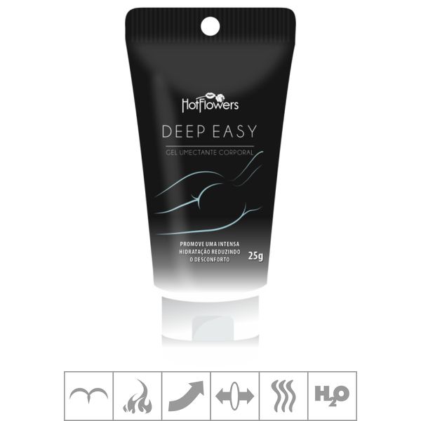 Gel Para Sexo Anal Deep Easy 25g (HC249) - Padrão