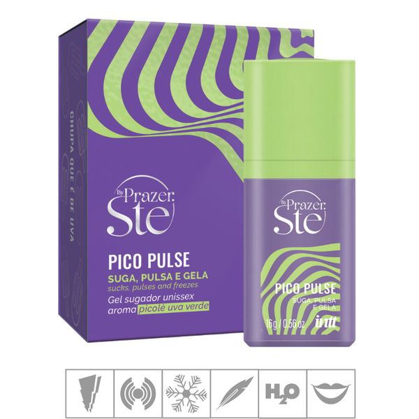 Pico Pulse Sugador Líquido 16g (Secco-ST984). - Picolé de Uva Verde