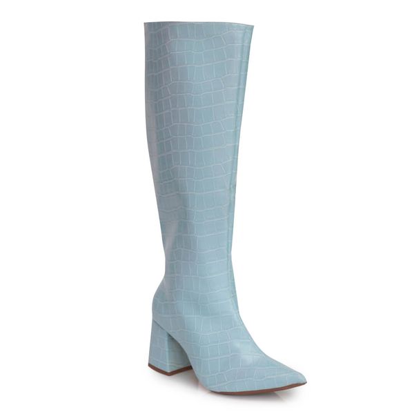 Bota Aqua Croco Hanna Cano Alto