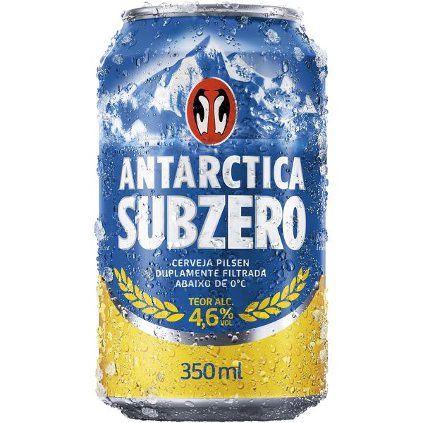 Cerveja Antarctica Sub Zero 350ml