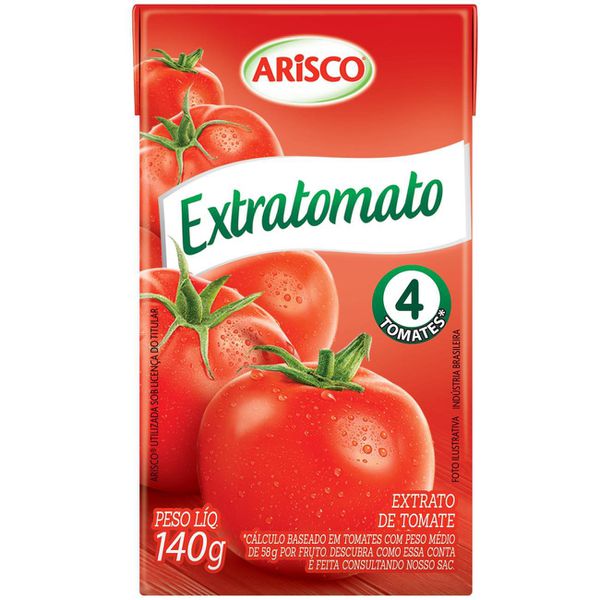Extrato De Tomate Extratomato 140g
