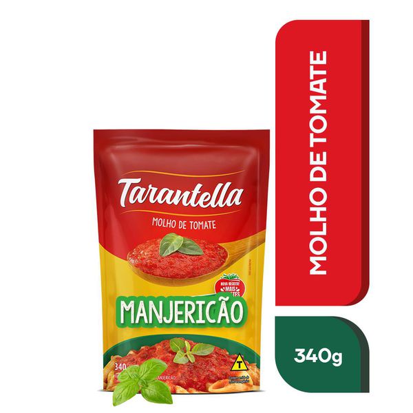 Molho De Tomate Tarantella Manjericão 340g