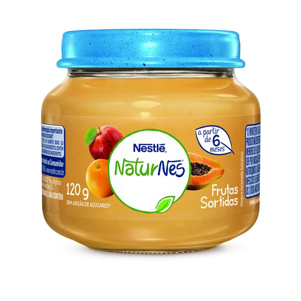 Papinha Nestlé Naturnes Frutas Sortidas 120g