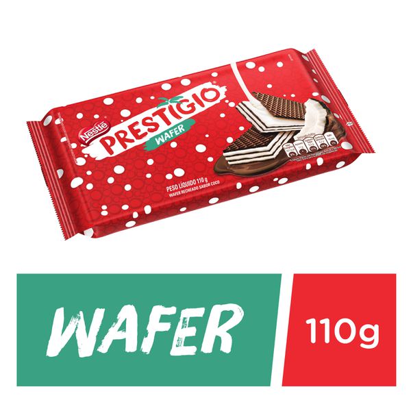 Biscoito Prestígio Wafer 110g