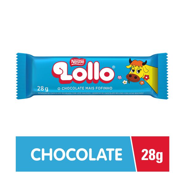 Chocolate Lollo 28g - 5 Unidades