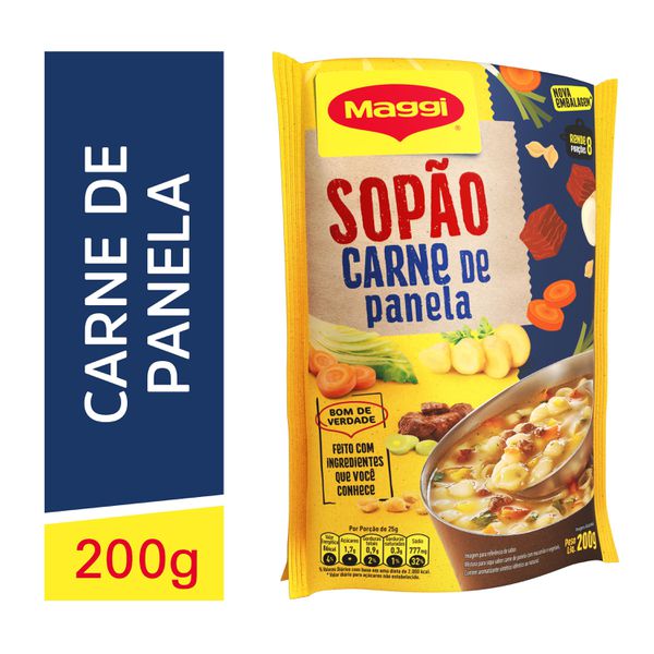 Sopão De Carne De Panela Maggi 200g