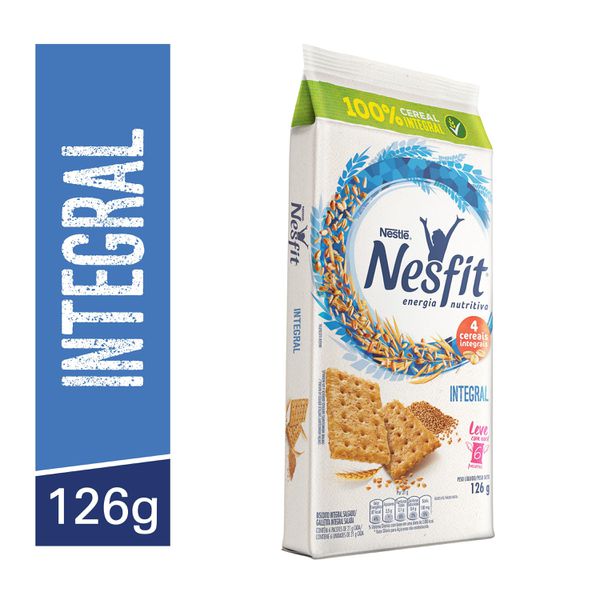 Biscoito Nesfit Integral Multipack 126g