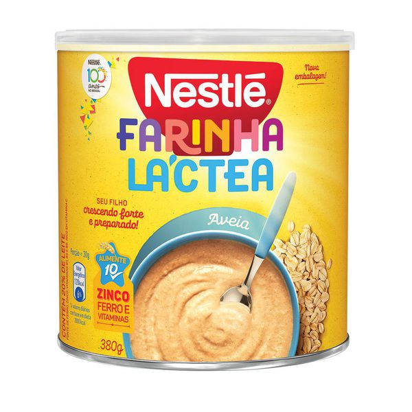 Farinha Láctea Nestlé Aveia 380g