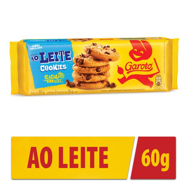 Cookie Garoto Gotas De Chocolate 60g