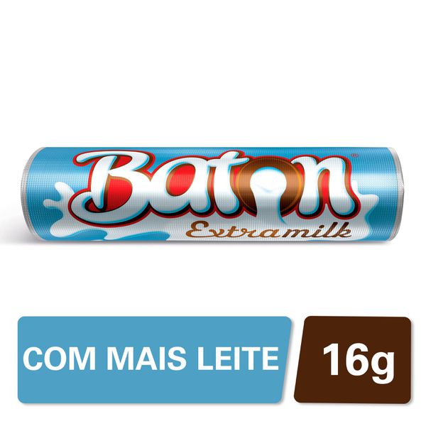 Chocolate Baton Recheado Extramilk 16g