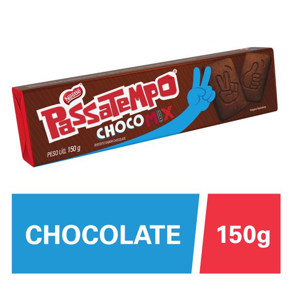 Biscoito Passatempo Chocomix 150g