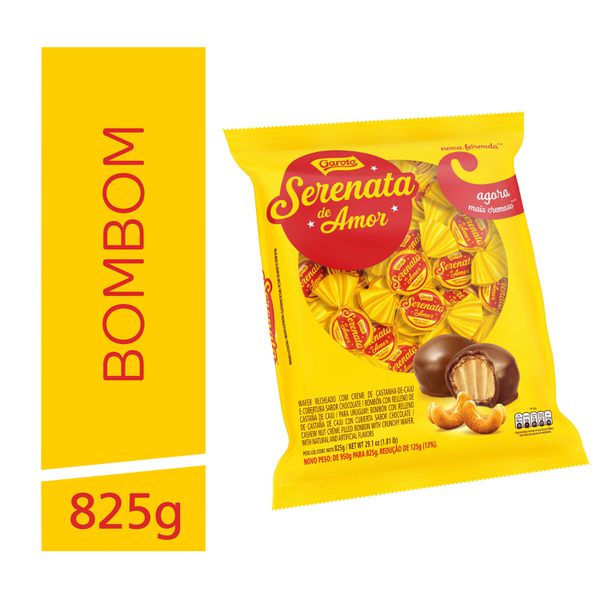 Bombom Garoto Serenata De Amor 825g