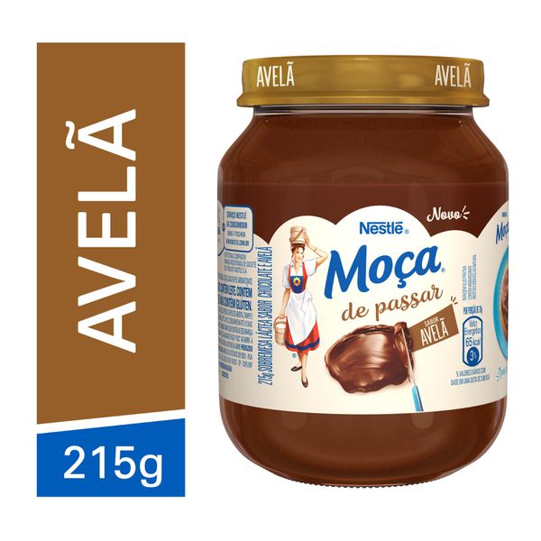 Sobremesa Moça De Passar Avelã 215g