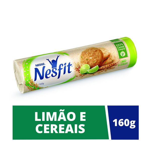 Biscoito Nesfit Limão & Cereais 160g