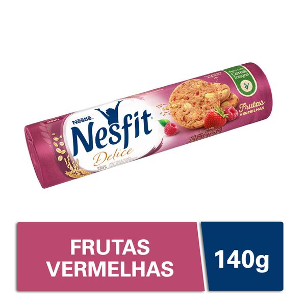Biscoito Nesfit Delice Frutas Vermelas 140g