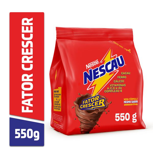 Achocolatado Em Pó Nescau Sachê 550g