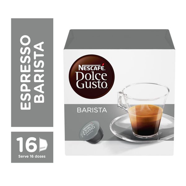 Cápsula Nescafé Dolce Gusto Espresso Barista 16 Cápsulas
