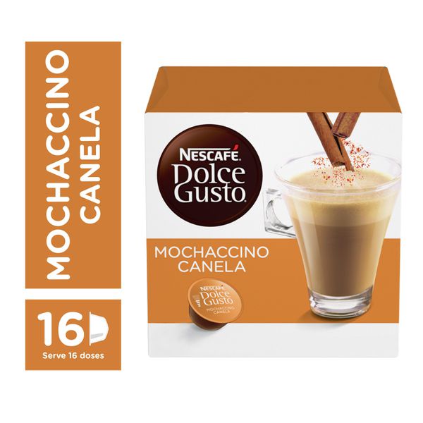 Cápsula Nescafé Dolce Gusto Mochaccino Canela 16 Cápsulas