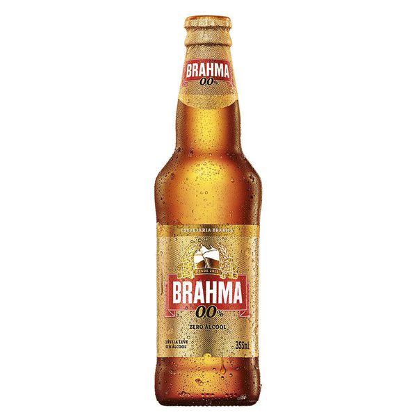 Cerveja Brahma Zero Álcool Long Neck 355ml
