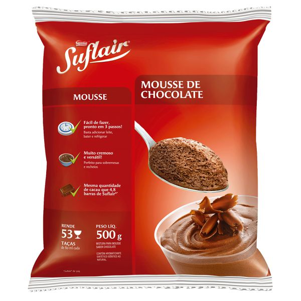 Mousse De Chocolate Nestlé Suflair 500g
