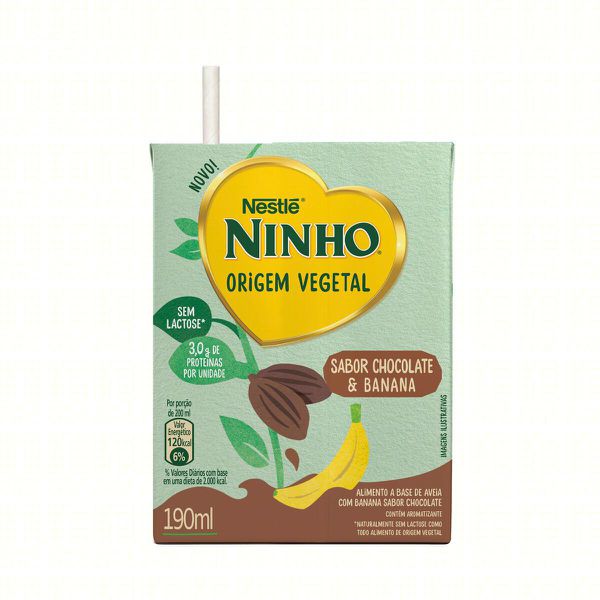 Bebida Vegetal Ninho Origem Vegetal Cacau 190ml