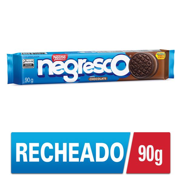 Biscoito Negresco Recheado Chocolate 90g