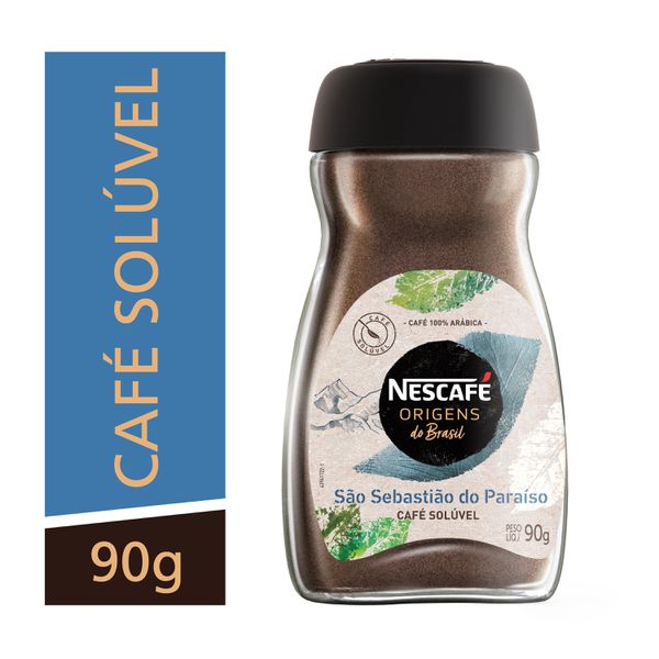 Café Solúvel Nescafé Origens São Sebastião Do Paraíso 90g