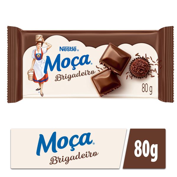 Chocolate ao Leite Moça Brigadeiro 80g