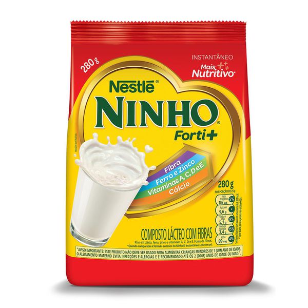 Composto Lácteo Ninho Instantâneo Forti+ 280g