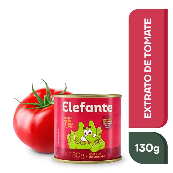 Extrato De Tomate Elefante 130g