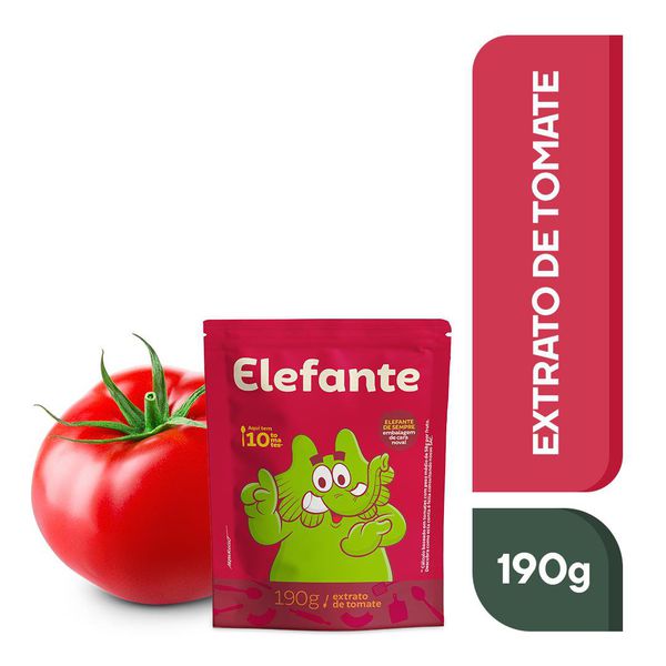 Extrato De Tomate Elefante 190g