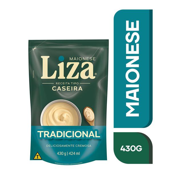 Maionese Caseira Tradicional Liza Sachê 430g